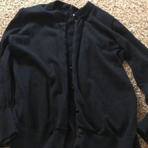 JCrew Navy three quarter length cardigan